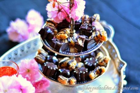 Sesame Brittle Chocolates / Шоколадные Конфеты с Кунжутом