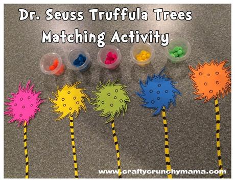 Truffula Trees Matching Activity