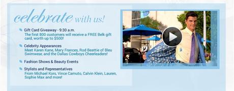 Win $500 Gift Card! Belk Opens its Texas Flagship Store at Galleria Dallas TODAY #BelkDallas