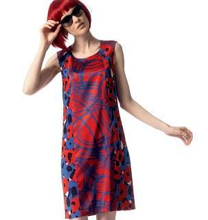 Minerva Blogger Network: Batik DKNY V1349 dress