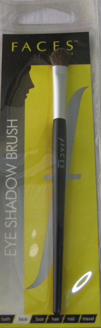 FACES EYESHADOW BRUSH REVIEW