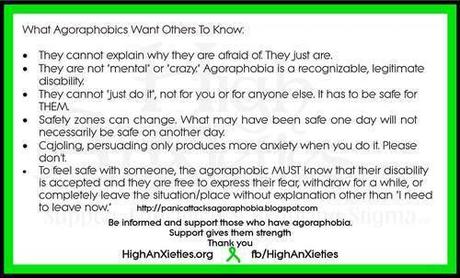 What is agoraphobia?