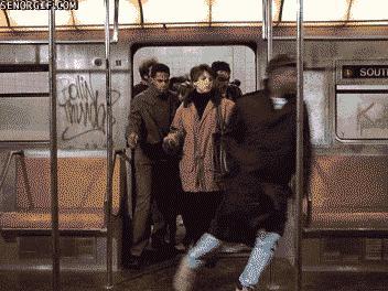 subway commute