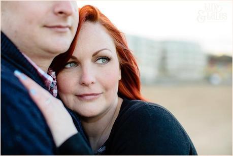 Beautiful engagement shoot in scarborough with redhead