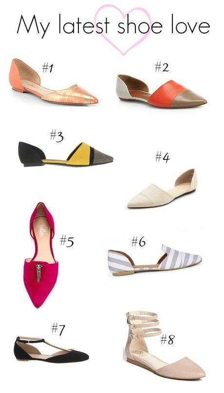 Fashion Wednesday the D'Orsay Flats @Simone Design Blog