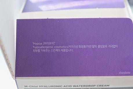 M-Chloi Hypoa Hyaluronic Acid Waterdrop Cream Review