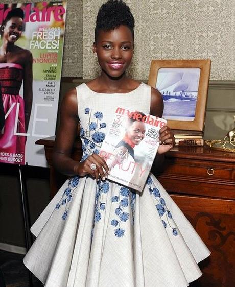 Lupita Nyong’o for Marie Claire Magazine, May 2014