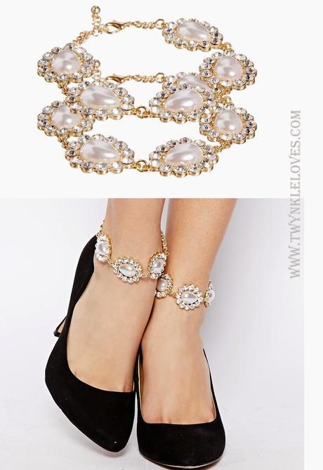 Right Now I'm Loving: Pearl Anklets