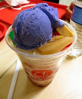 Halo Halo with Ube Ice Cream