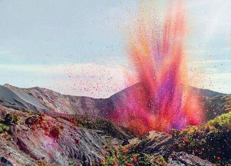 I'm Loving..Volcano Erupting Flower Petals