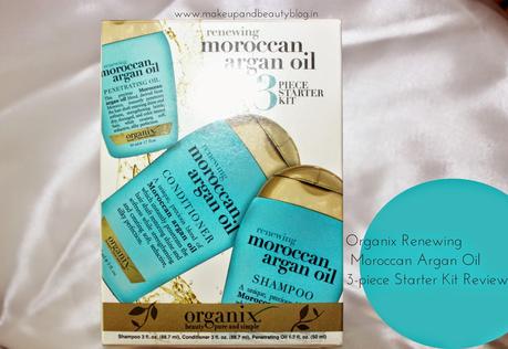 Organix Renewing Moroccan Argan Oil 3-piece Starter Kit: Moroccan Oil Shampoo, Moroccan Oil Conditioner and the Penetrating Oil Review