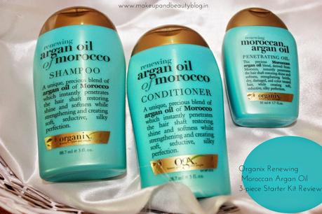 Organix Renewing Moroccan Argan Oil 3-piece Starter Kit: Moroccan Oil Shampoo, Moroccan Oil Conditioner and the Penetrating Oil Review