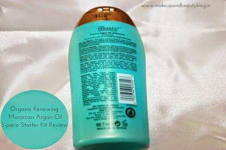 Organix Renewing Moroccan Argan Oil 3-piece Starter Kit: Moroccan Oil Shampoo, Moroccan Oil Conditioner and the Penetrating Oil Review