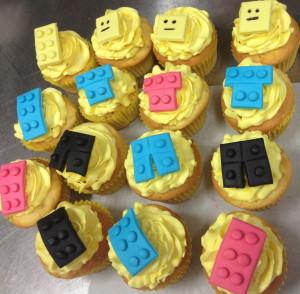 Lego Men Cupcakes