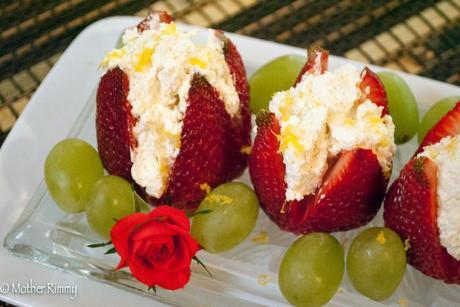 Strawberry with Cream Cheese Fillinge