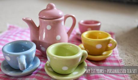 My 1st Year's Personalised Tea Set - Review