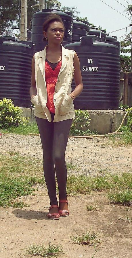 Burnt Orange and a Vest