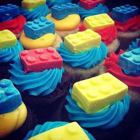 Legos!! #lego #cupcakes #birthday #angelcakes