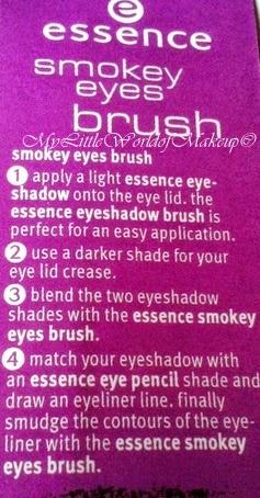 Essence Smokey Eye Brush Review