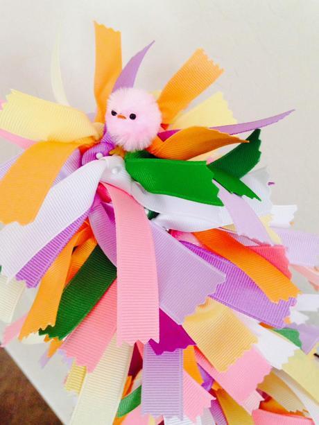 DIY: Step-by-Step Easter and Spring Ribbon Tree.