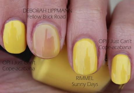 OPI Brazil Collection Dupes & Comparison Part 1 (bright Shades) - Paperblog