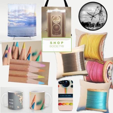 shop news // shopping and decorating with society6 shopsociety6