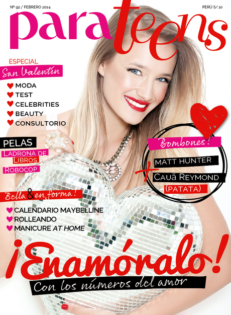 Martina Stoessel for Para Teens Magazine, Argentina, April 2014
