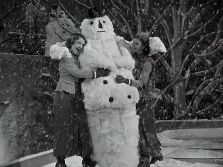 Gold Diggers of 1933 Snowman
