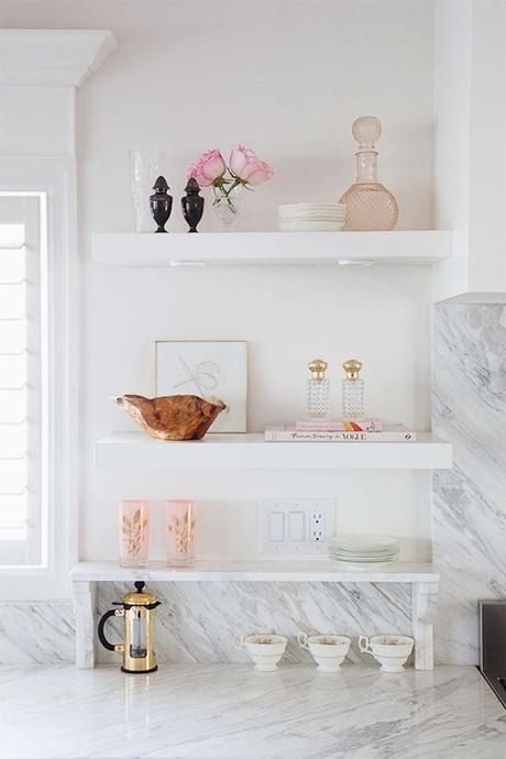 White Marble Kitchen By Christine Dovey Styling