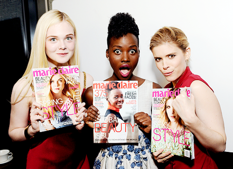 Lupita Nyong’O Covers Marie Claire