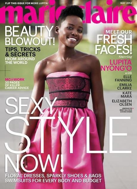 Lupita Nyong’O Covers Marie Claire