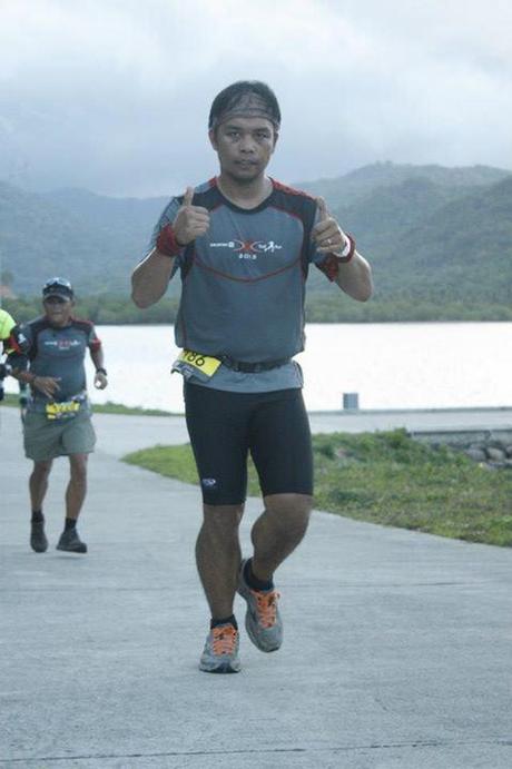 Paolo Mercado at Salomon Run