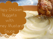 Crispy Chicken Nuggets with Honey Mustard Sauce