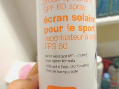 A time for sun-screens.. Target Store Brand Up & Up Sport Sunscreen Broad Spectrum SPF 60 Spray