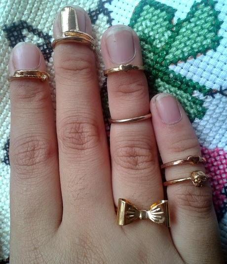 Bornprettystore's Set of Knuckle Rings