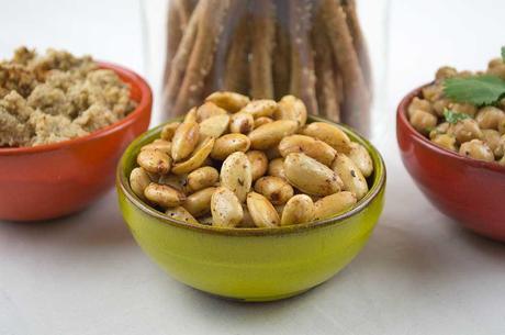 Thyme Roasted Almonds (#Vegan, #LowGL, #GlutenFree)