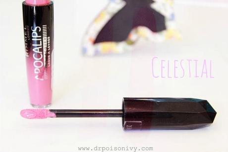 Rimmel Apocalips Lip Lacquer Celestial and Stellar Swatches