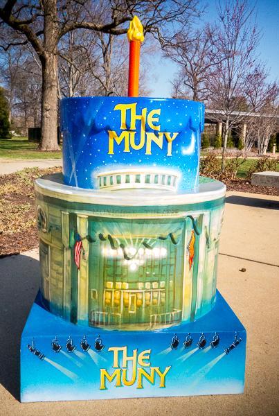 St. Louis 250th Birthday Cake at The Muny