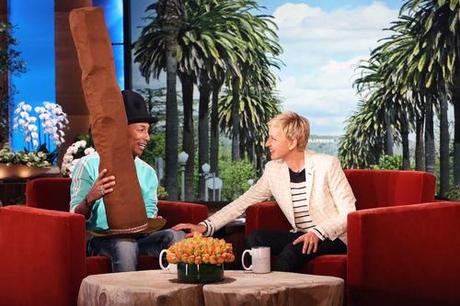 Pharrell & Ellen Talk About His Career