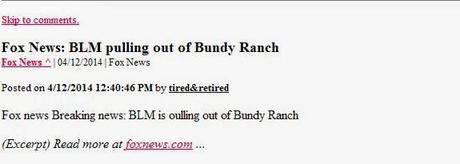 Ranch Standoff Is Over – Victory As BLM Pulls Out Of #BundyRanch!