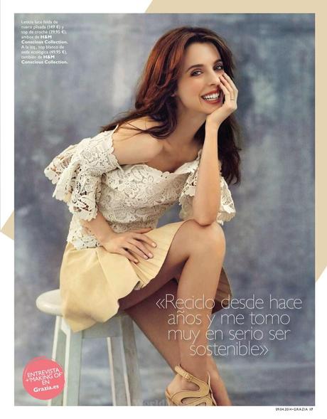 Leticia Dolera For Grazia Magazine, Spain, April 2014