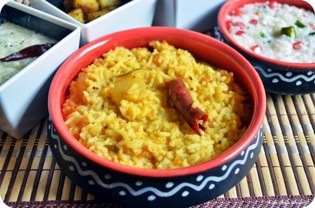 Express brunch menu#4-Sambar rice,curd rice and more