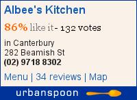 Albee's Kitchen on Urbanspoon