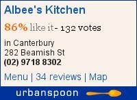 Albee's Kitchen, Campsie Albee's Kitchen on Urbanspoon