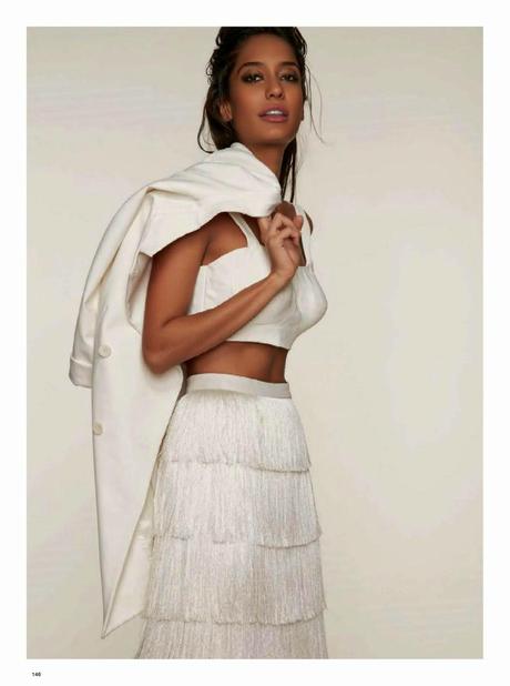 Lisa Haydon by Suresh Natarajan for Harper's Bazaar Magazine, India, April 2014