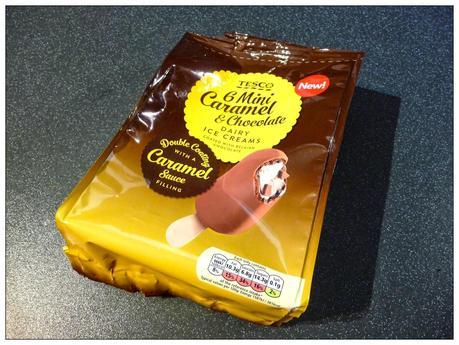 Tesco Mini Caramel & Chocolate Dairy Ice Creams