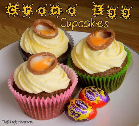 Creme Egg Cupcakes