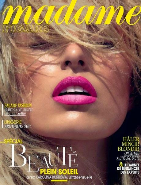 Karolina Kurkova For Madame Figaro Magazine, France, April 2014