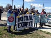 Seven Arrests Montana Coal Train Protest