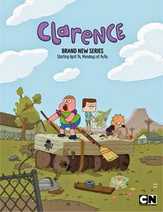 Clarence, a New Original Animated Series, Premieres Monday, April 14, on Cartoon Network!